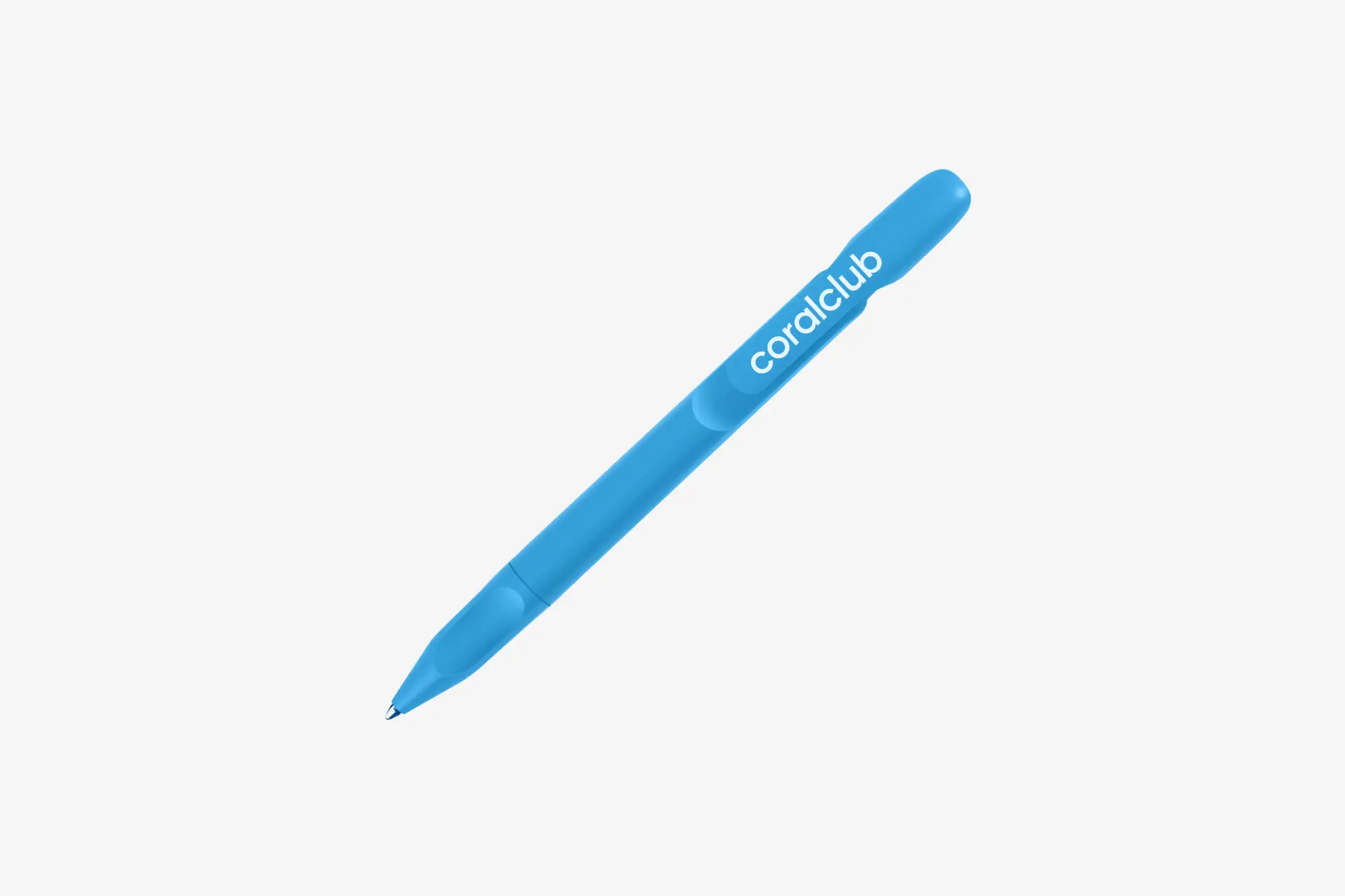 Recycled plastic pen coralclub