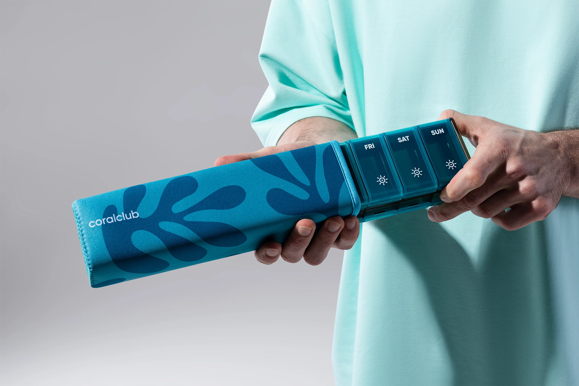 GoBox double-sided kapaklı, mavi